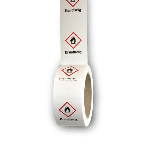 Faresymbol – Brannfarlig (50 mm)