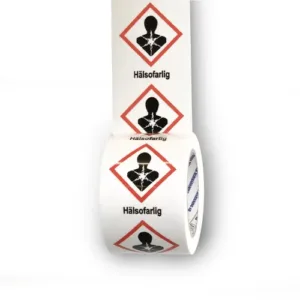 Faresymbol – Kronisk helsefare (75 mm)