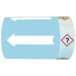 Mini-TIP Spesial + faresymboler Lys Blå – Trykkluft og vakuum